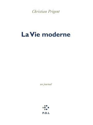 cover image of La Vie moderne